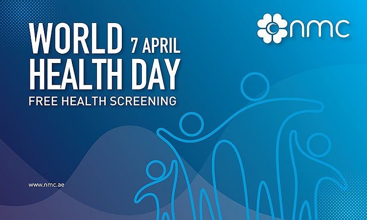 Nmc Healthcare, 2025 Dünya Sağlık Günü'nde Ücretsiz Sağlık Kontrolleri ile Herkes için Sağlıklı Başlangıçları ve Umutlu Gelecekleri Savunuyor