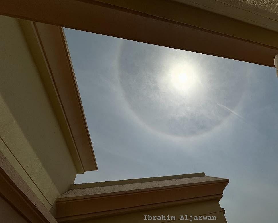 Sharjah: Bugün Güneşin Etrafında Nadir 22º Halo Oluşuyor; Neden Oldu