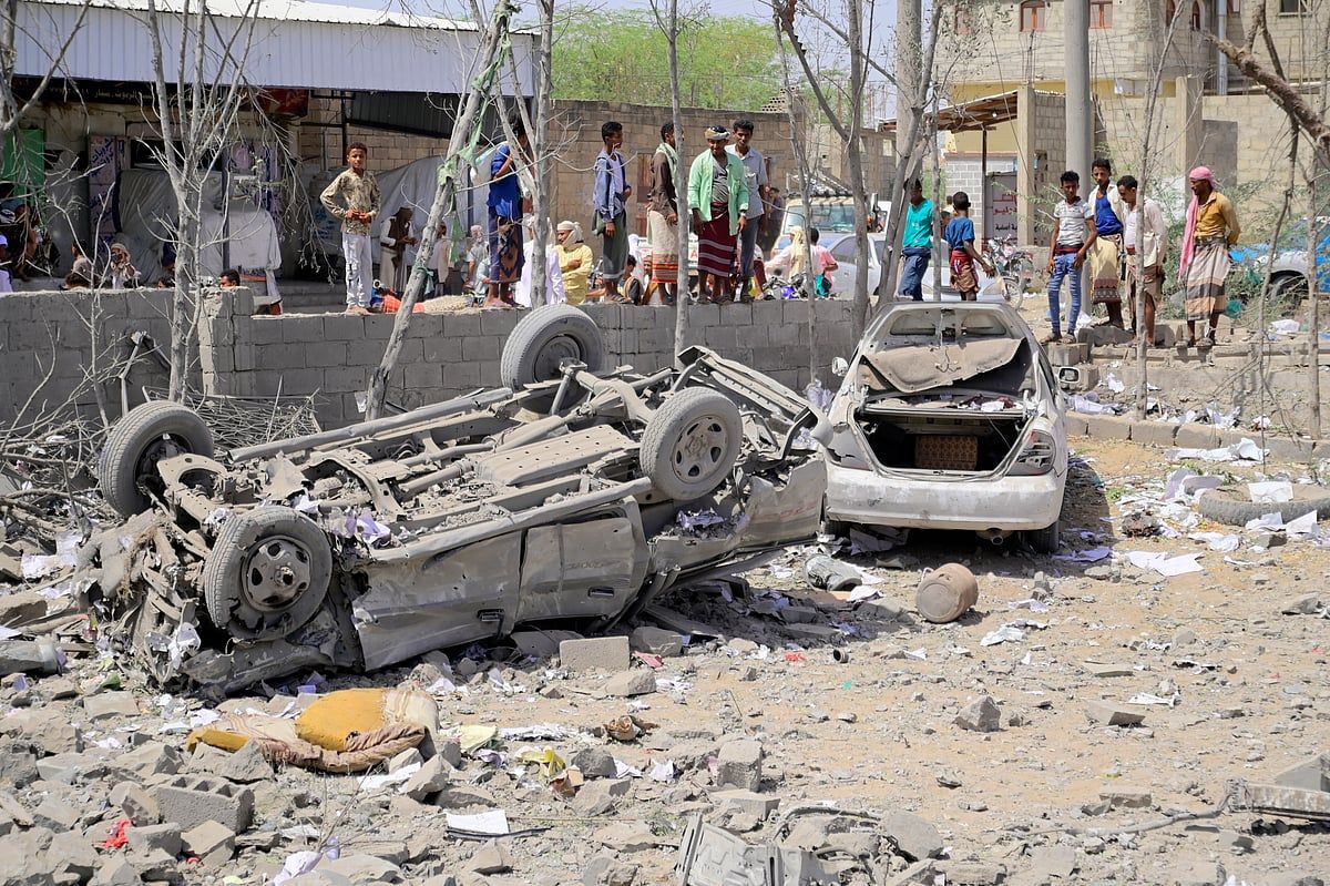 Yemen İsyancı Medyası, ABD'nin Hodeida'ya Saldırısının 10Kişiyi Öldürdüğünü Söyledi