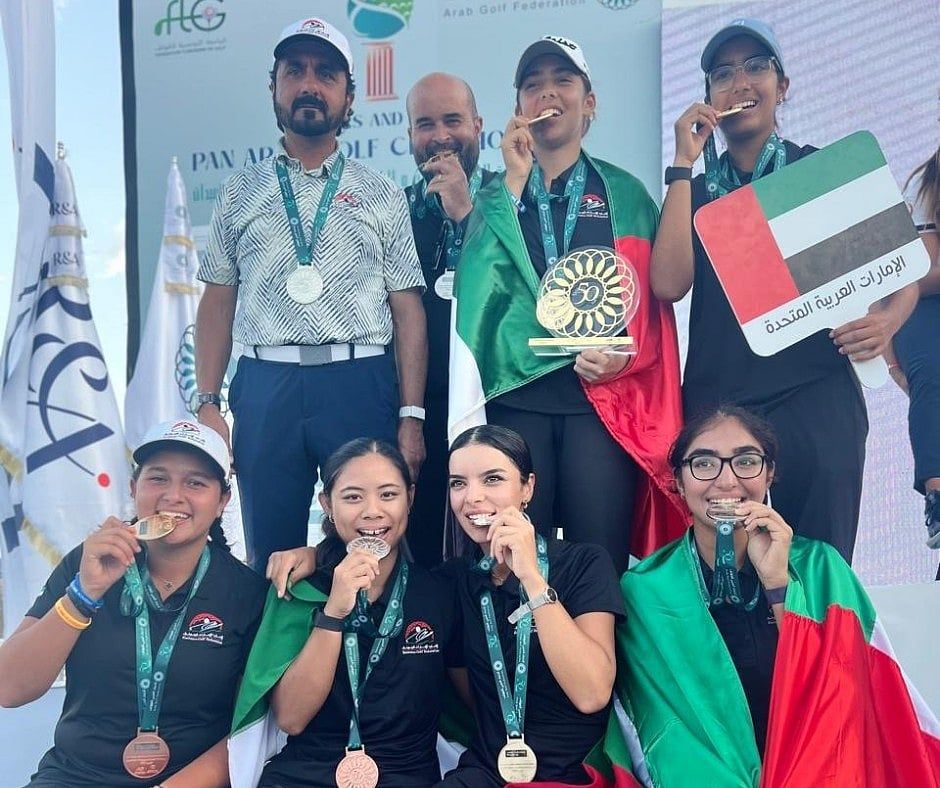 BAE Takımı, Mısır'daki 2025 Pan Arab Golf Şampiyonası'nda Zafer için Hazırlanıyor