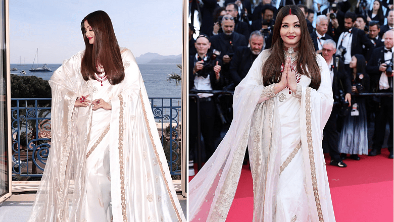 Bakın: Aishwarya Rai Cannes'ı Sersemletti, Boşanma Söylentilerini Cesur Sindoor Açıklamasıyla Bastırdı
