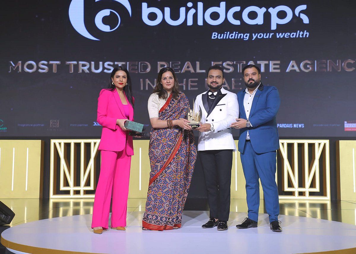 Buildcaps, Dubai'de İmrenilen Gayrimenkul Ödülünü Kazandı