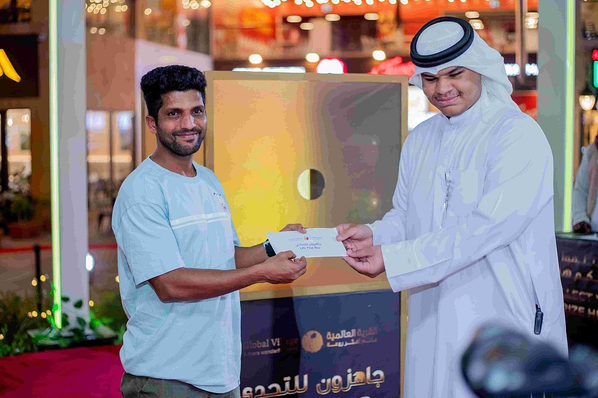Dubai: Global Village'ın 'Altın Bar Mücadelesi'nde Kapmak için 87.000 Dh'ye Değer Ödüller