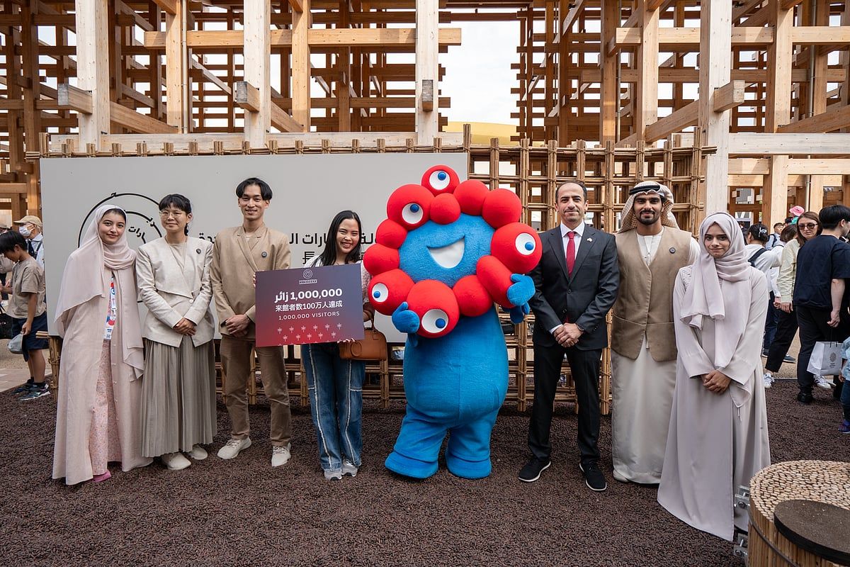 Expo 2025'teki BAE Pavyonu, iki Aydan Kısa Bir Sürede Bir Milyon Ziyaretçiyi Ağırlıyor