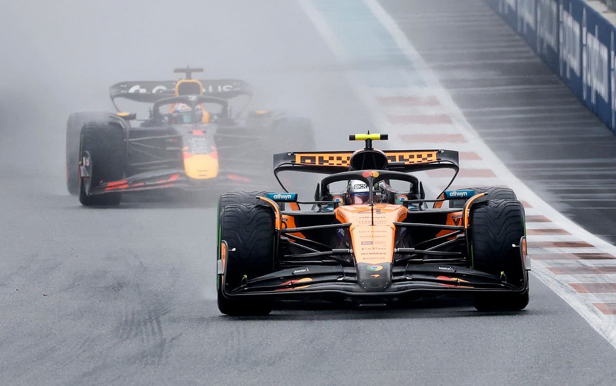 F1: Norris, Piastri'nin Liderliğini Bir Puan Azaltmak için ıslak Miami Sprintini Kazandı