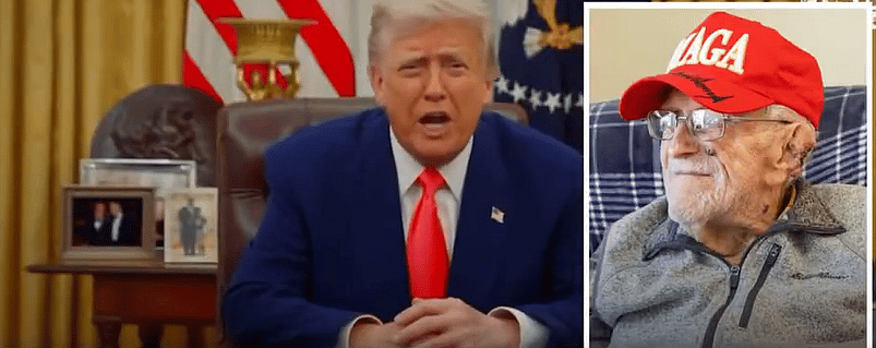 İzle: Donald Trump, Viral Videodan Sonra Doğum Gününde 104 Yaşındaki Ww2 Gazisini İstiyor