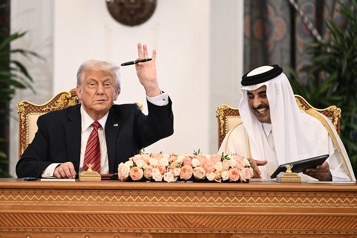 Katar Başbakanı Trump'a Boeing Jeti Teklif Etmenin 'Müttefikler Arasında Normal Bir Şey' Olduğunu Söyledi