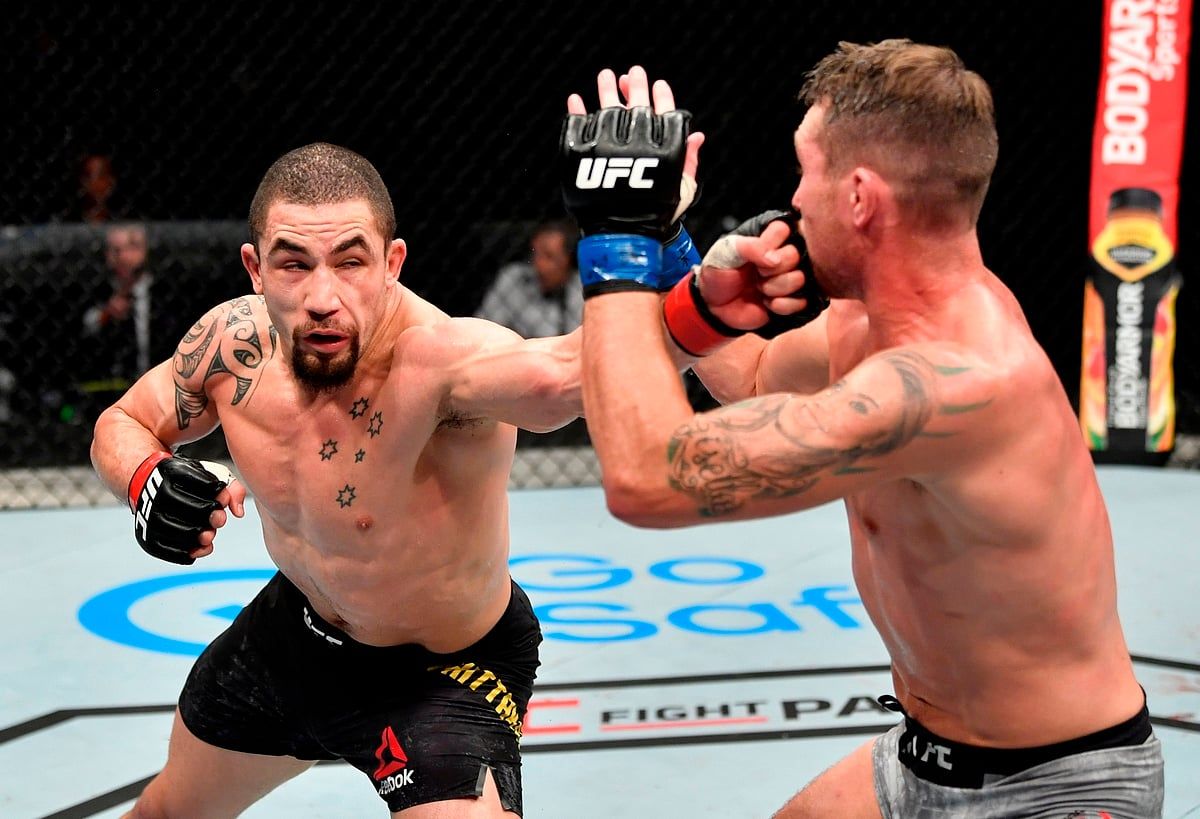 Robert Whittaker, Ufc Abu Dabi'de Yükselen Yıldız Reinier De Ridder'ı Devralacak