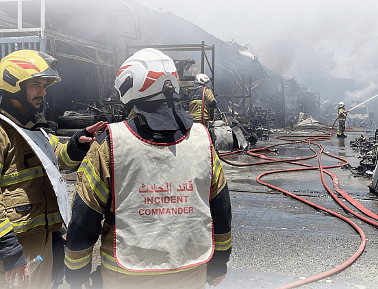 Sharjah: Otomobil Parçaları Deposundaki Yangın Kontrol Altına Alındı