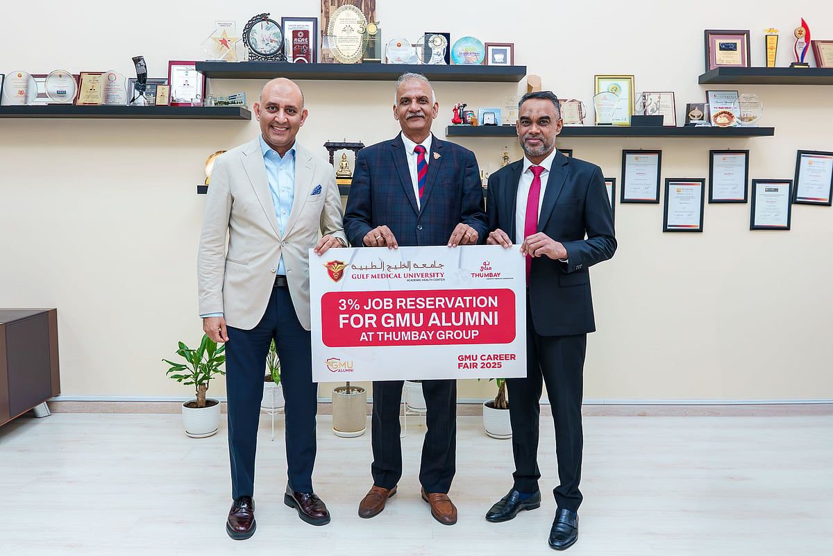 Thumbay Group, Gmu Mezunları için %3 iş rezervasyonu sözü Verdi