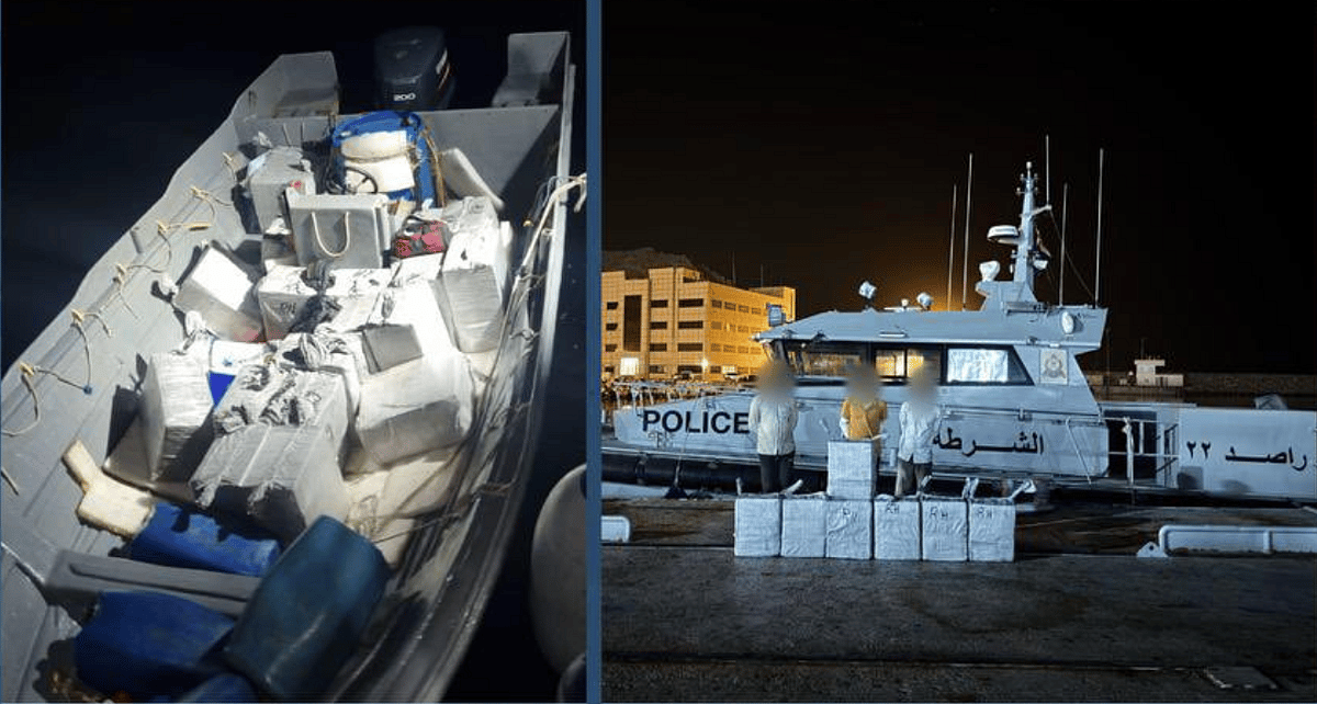 Umman Folyoları Deniz Yoluyla Alkol Kaçakçılığı Girişiminde Bulundu, Altı İranlıyı Tutukladı