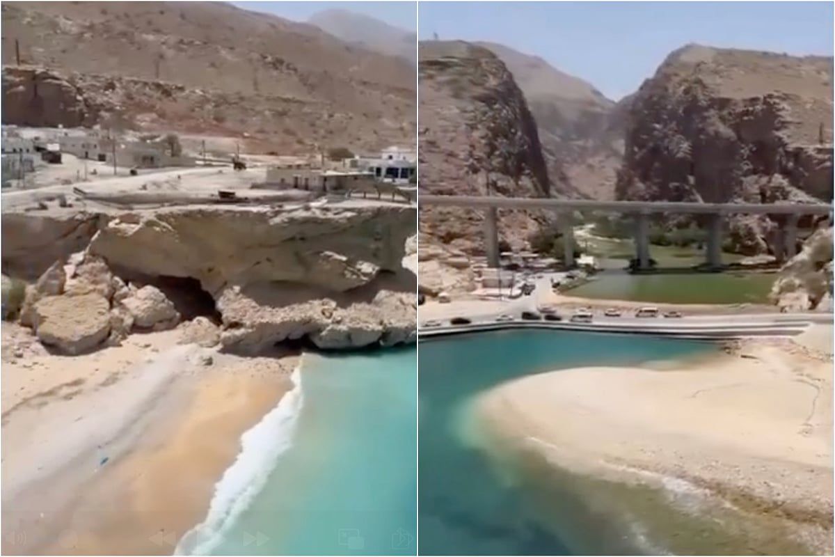 Umman: Kayıp Turist Wadi Shab'da Yürüyüş Sırasında Kaybolduktan Sonra Güvende Bulundu