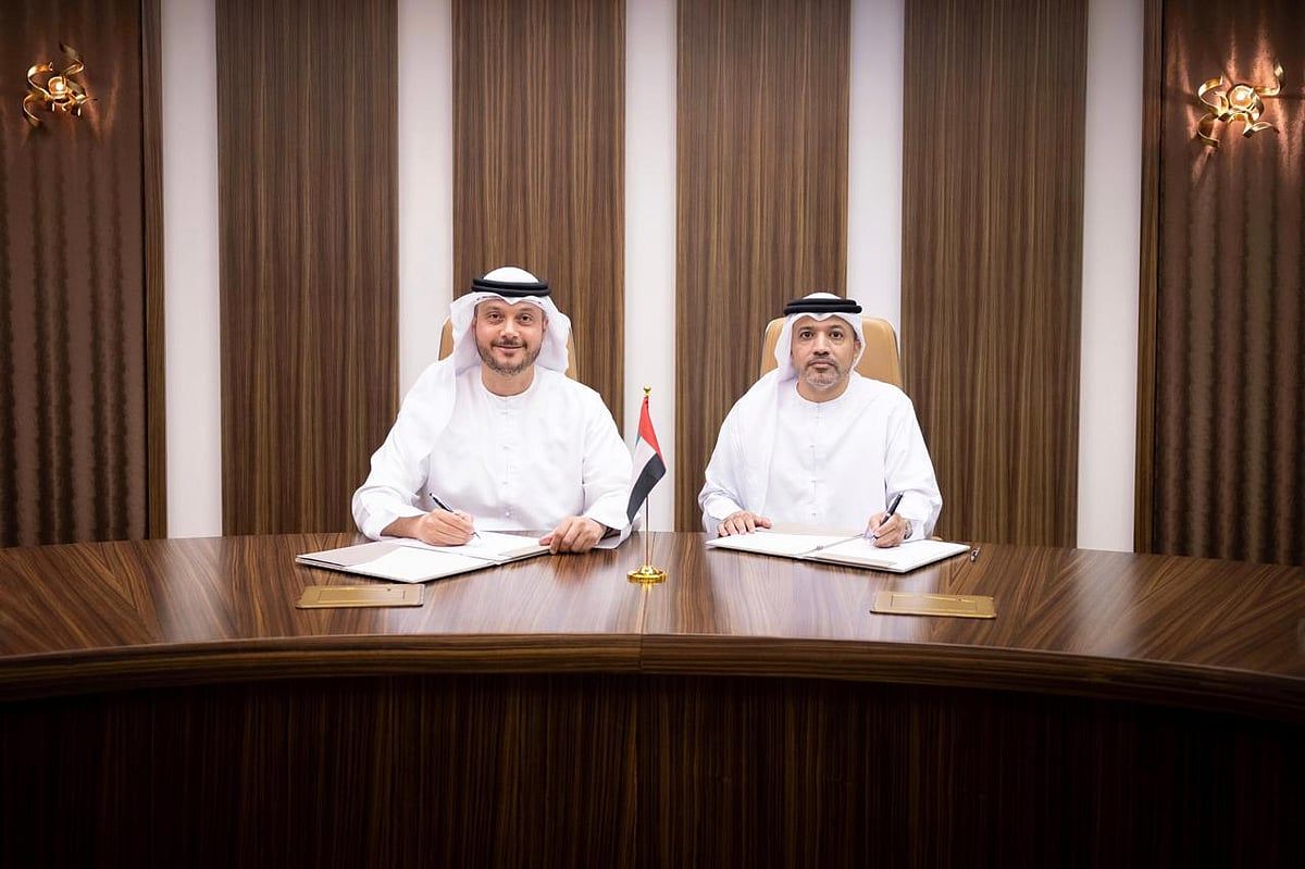Ajman Arazi ve Gayrimenkul Düzenleme Dairesi Ve Ajman Bankası Stratejik Mutabakat Zaptı İmzaladı 