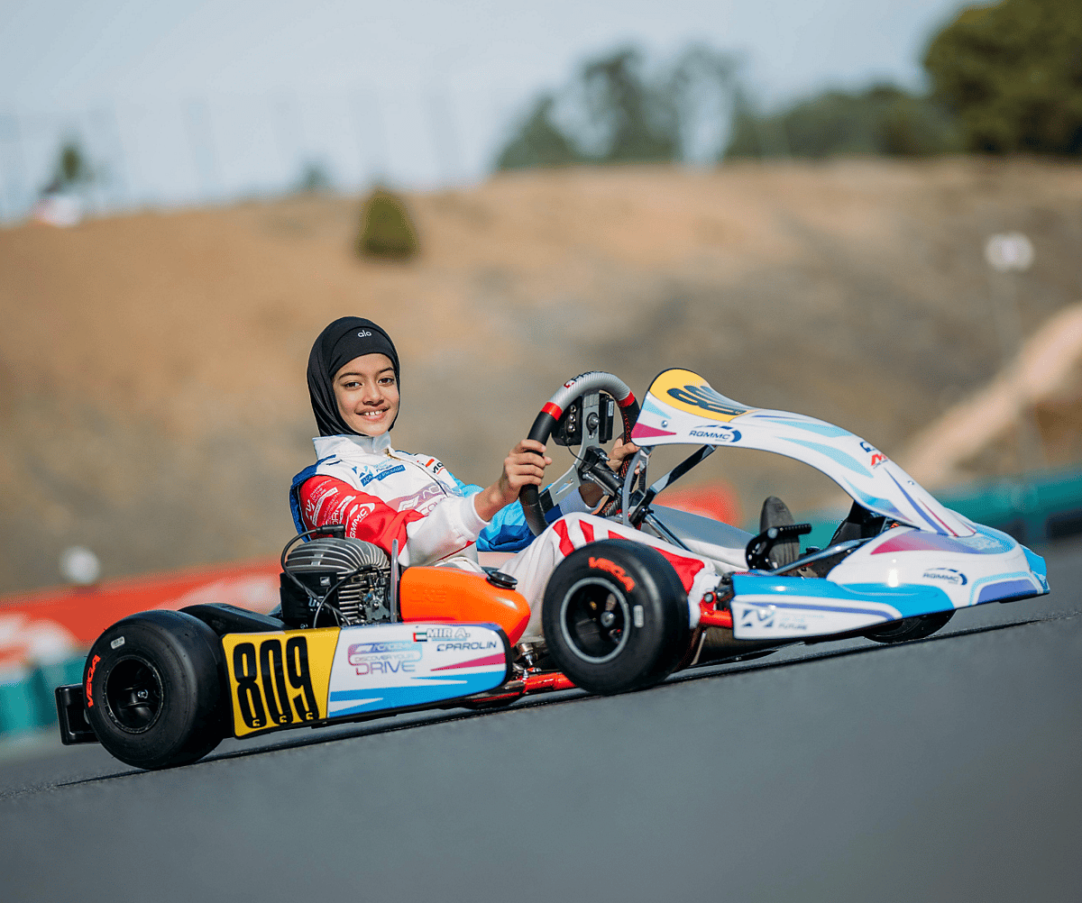 Dubai Merkezli Karting Dahisi Atiqa Mir, Akcel Gp Academy'nin Profesyonel Yarış Programına Katıldı