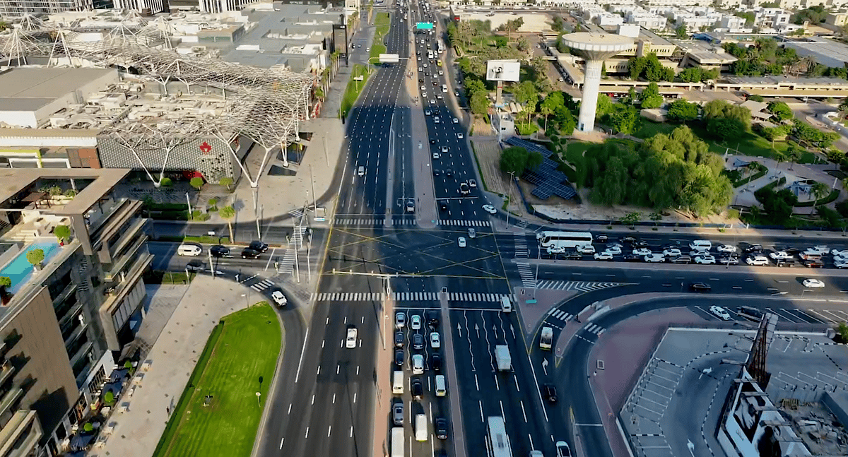 Dubai'nin Al Safa Caddesi, İşe Gidip Gelmeyi Kesmek, Şehir Yürüyüşüne Erişimi Kolaylaştırmak, Coca-Cola Arena'ya Genişliyor