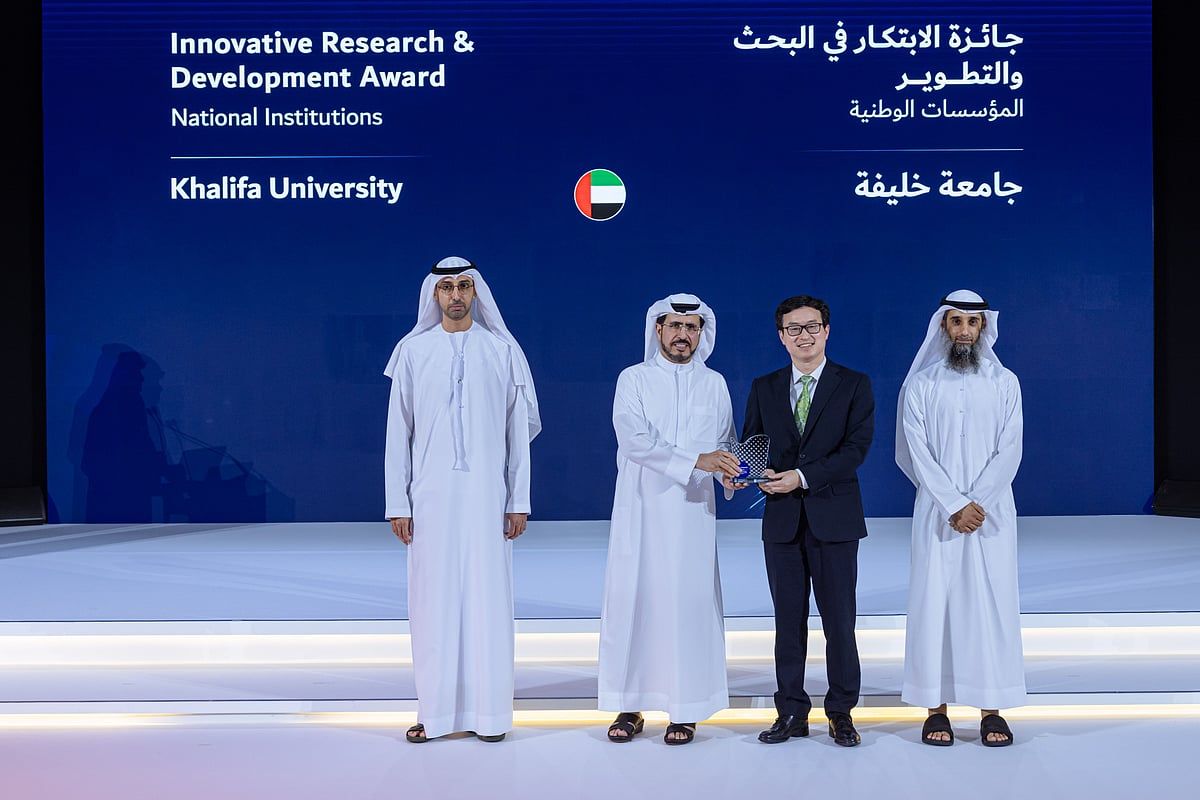 Khalifa Üniversitesi ve Yeşil Atık Çözümleri Ticareti Dmcc En İyi Uluslararası Ödülleri Kazandı