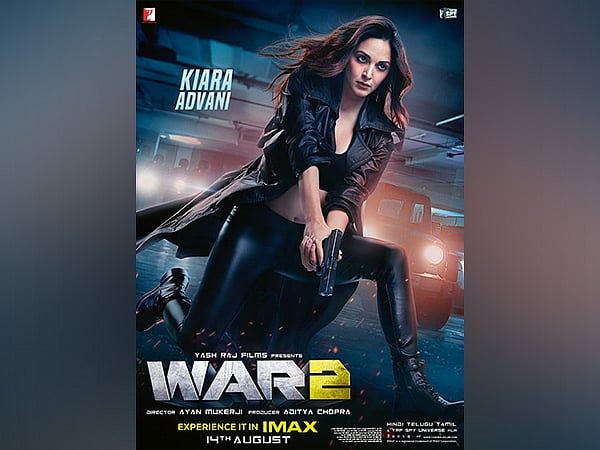 Kiara Advani, 'Savaş 2'nin ilk Bakış Posterinde Şiddetli ve Güçlü Görünüyor