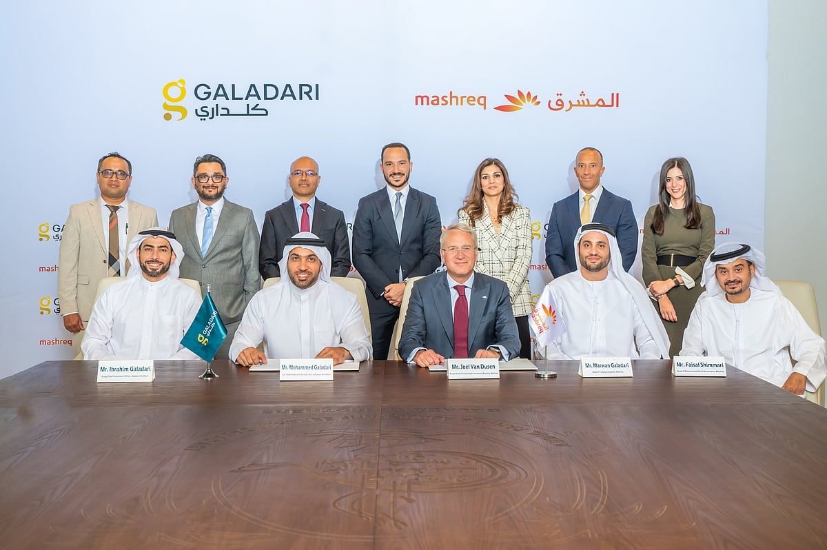 Mashreq Yapıları Galadari Kardeşler için Sürdürülebilirlikle Bağlantılı Finansmanı Başlattı 