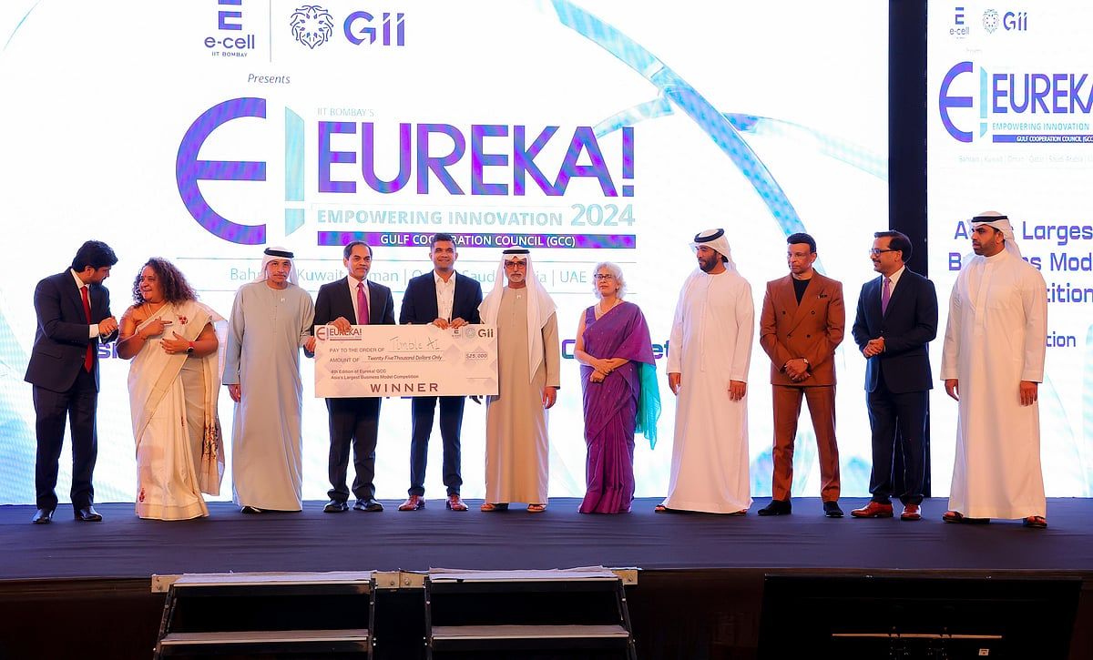 Nahyan Bin Mübarek, Timble Ai'yi 4. Eureka'nın Büyük Galibi Olarak Taçlandırıyor! Dubai'de Gcc