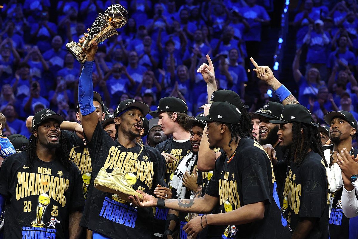 Nba Finallerini Kazanmak için Pacers'ı Yenerek Thunder Cap inanılmaz Sezon