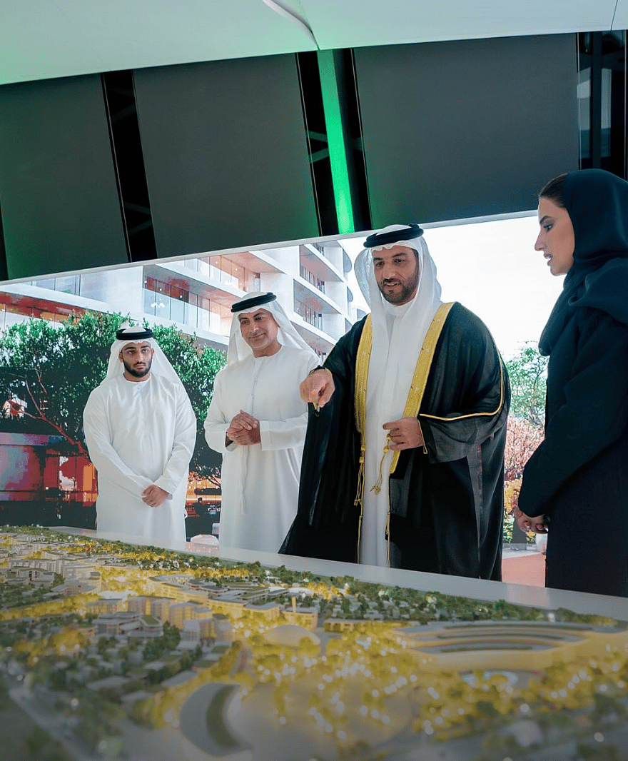 Sharjah'ın Beeah'ı Multi Milyar Dirhem Mülkünü Başlattı Halid Bin Sultan Şehri