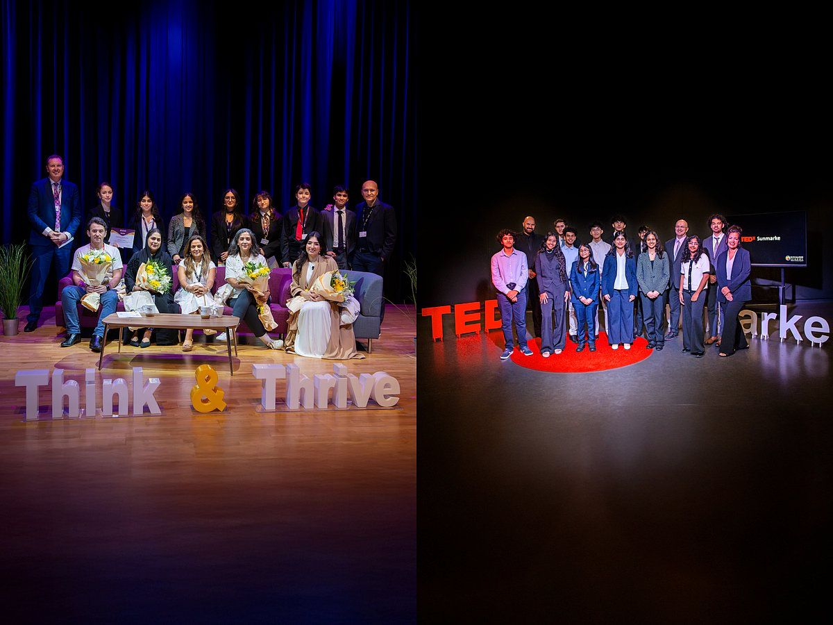 Sunmarke Öğrencileri Tedxsunmarke 2025 ve Think &amp; Thrive Summit'te Geleceğin Değiştiricileri Olarak Merkez Sahneye Çıkıyor