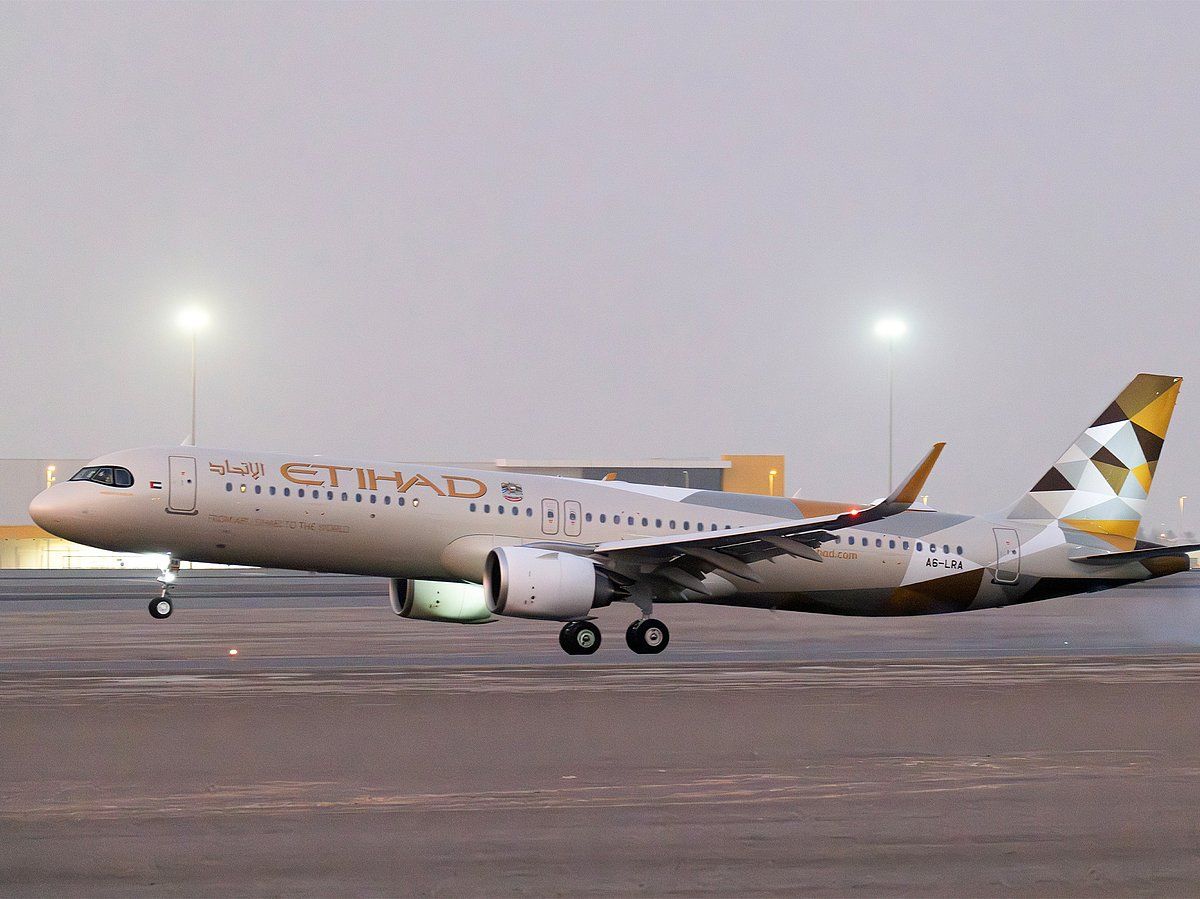 BAE Uçuşları: Etihad Airways'in 1 Ağustos'ta Hizmete Giren ilk Airbus A321lr'si