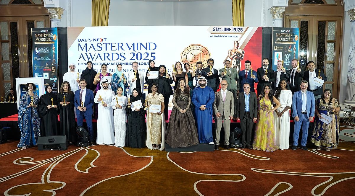 BAE'nin Next Mastermind Awards 2025, Dubai'deki Etki, Yenilik ve Küresel Liderliğin Simgelerini Birleştiriyor