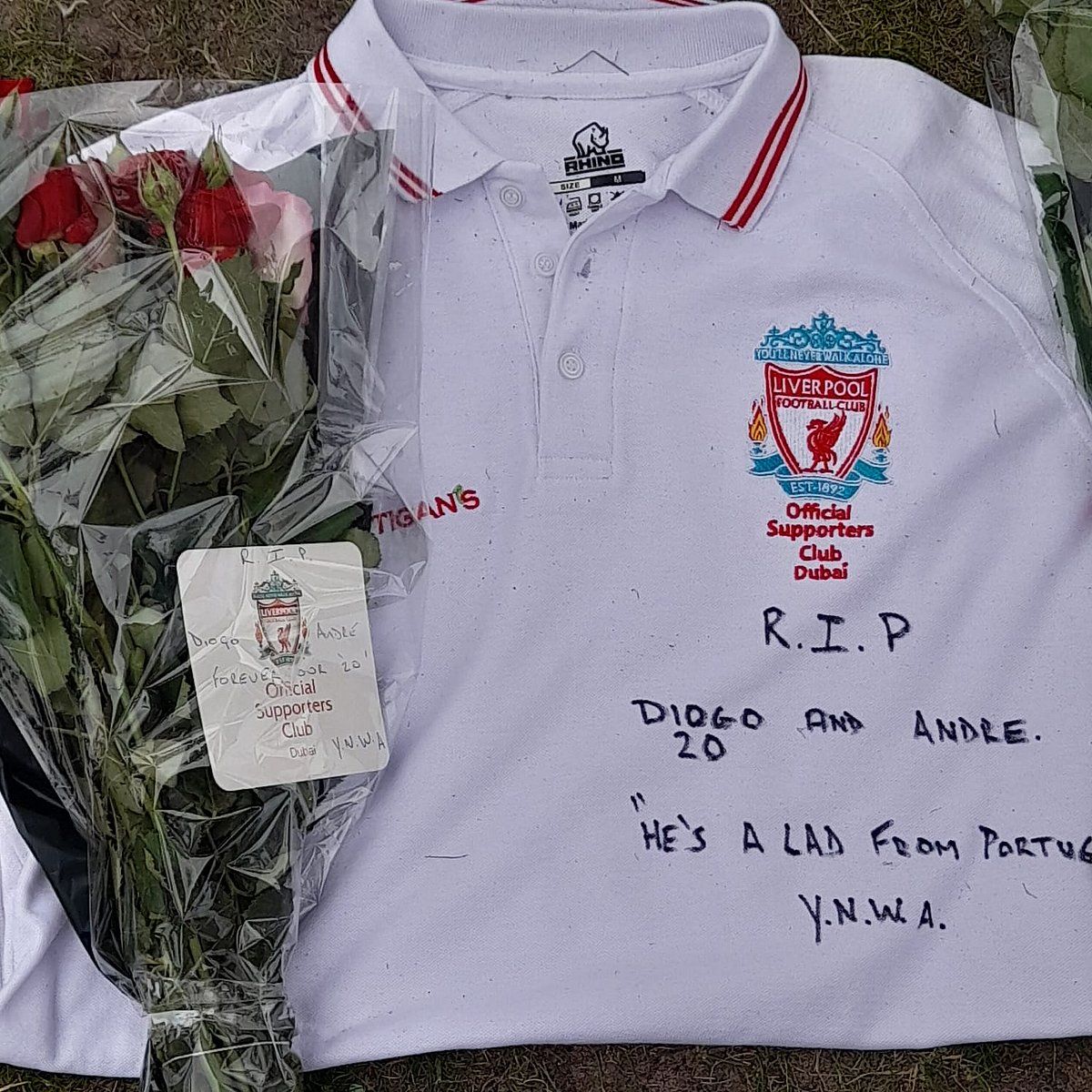 Bakın: Dubai'nin Resmi Liverpool Taraftarları Jota'ya Haraç Ödüyor