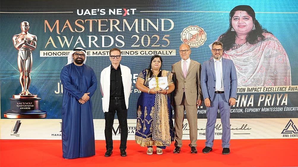 Dr Krishna Priya, BAE'nin Bir Sonraki Mastermind Ödülleri 2025'te 'Eğitimde Üstün Lider Etki Mükemmelliği Ödülü' ile Onurlandırıldı