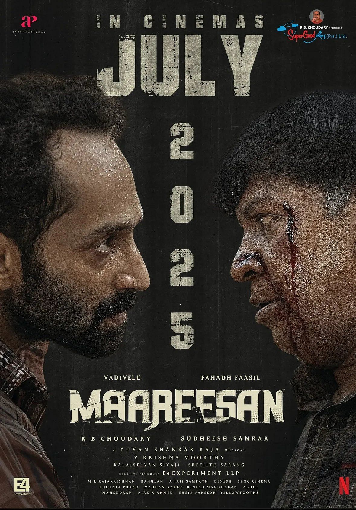 Fahadh Faasil, Vadivelu'nun 'Maareesan'ı Çıkış Tarihini Kilitledi