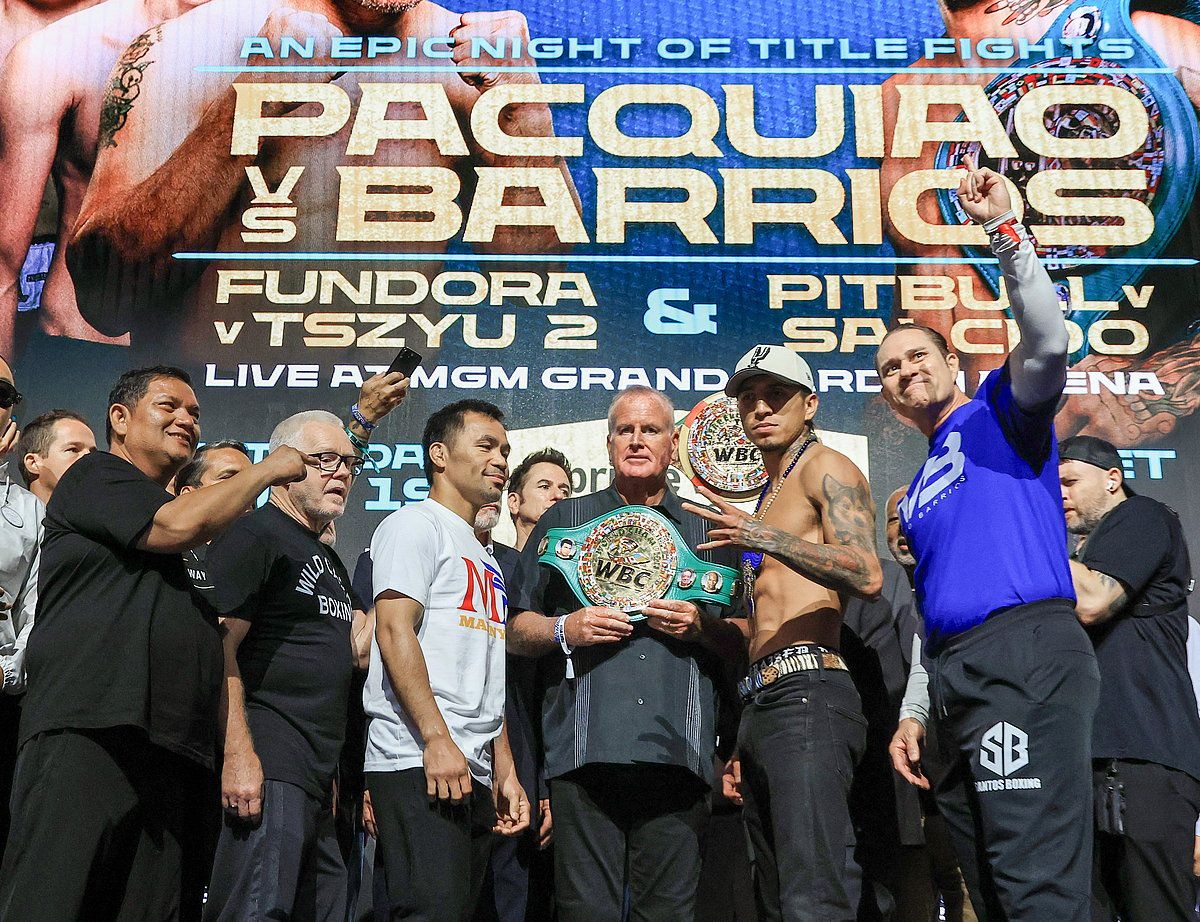 Mario Barrios Manny Pacquiao'yu Tutuyor, Wbc Ağır Siklet Tacını Koruyor