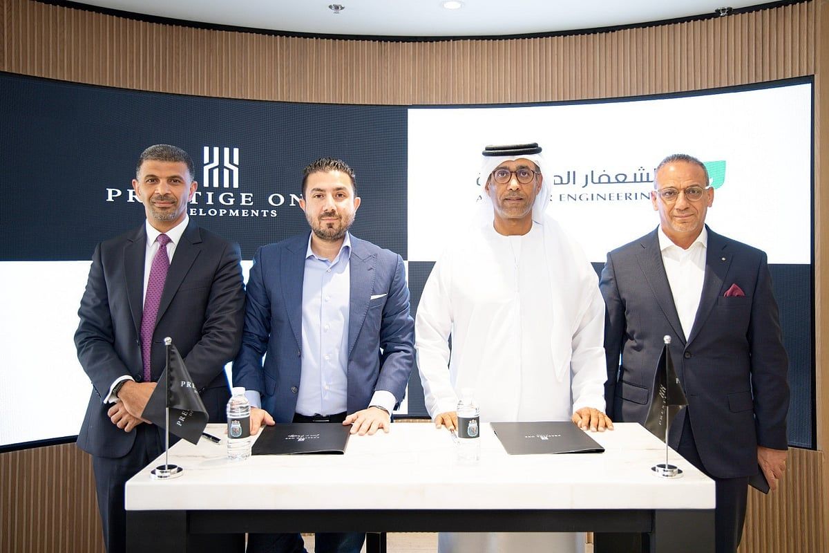 Prestige One Developments, Al Shafar Engineering'i Gelecek Projeler için Ana Yüklenici Olarak Atadı