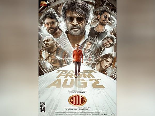 Rajinikanth'ın 'Coolie' Drop Intense Posterinin Yapımcıları