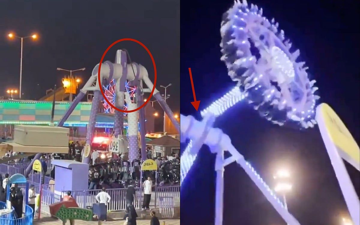 Suudi Arabistan: Dehşet Verici Video, Taif'teki Binicilerle Birlikte Yarıya İnen Sürüşü Gösteriyor