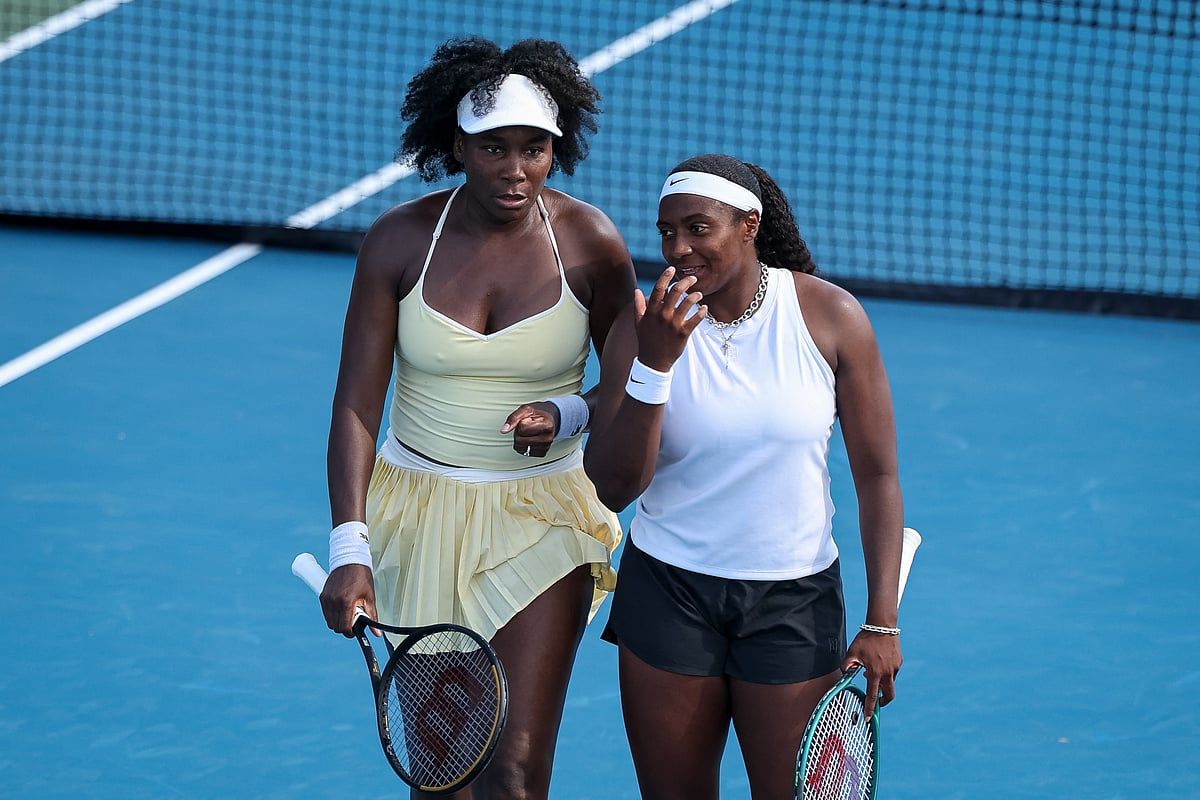 Venus Williams 45yaşında Geri Döndü, Çiftler Maçını Kazandı