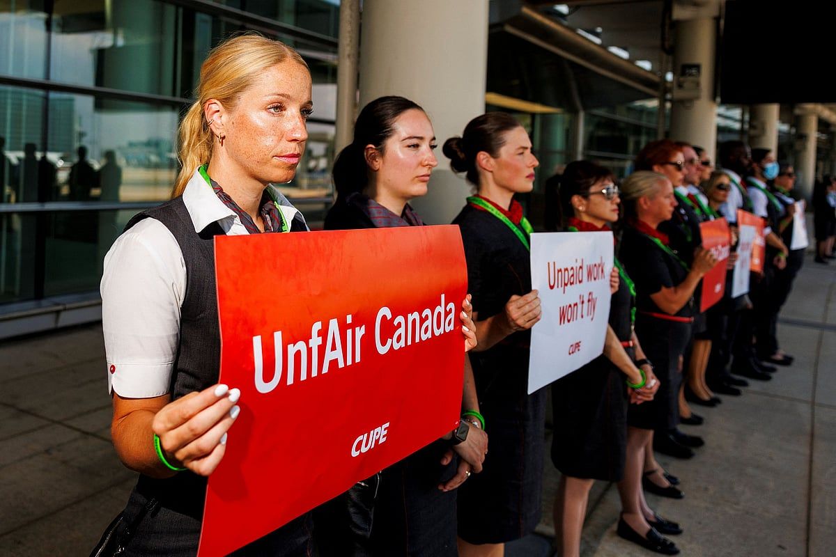 Air Canada, Uçuş Görevlilerinin Grev Uyarısında Bulunmasıyla Uçuşları İptal Etmeye Hazırlanıyor