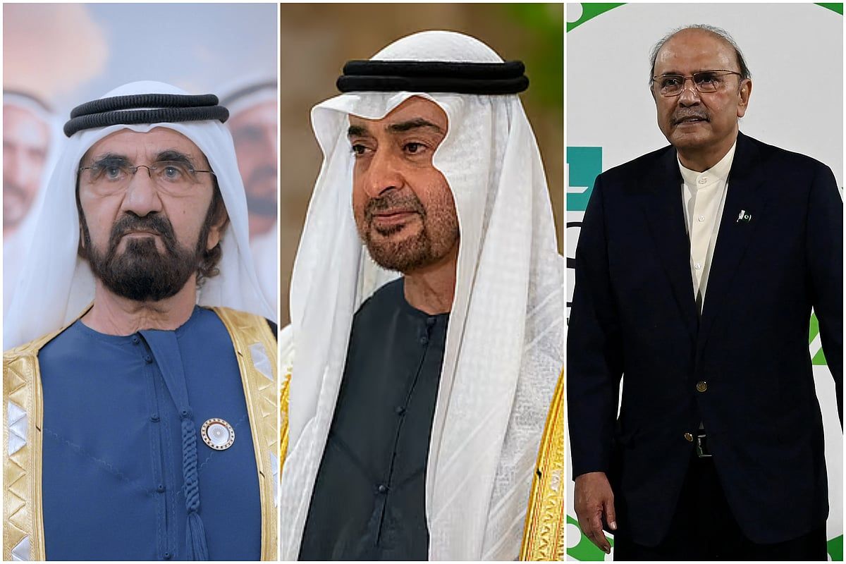 BAE Liderleri Pakistan Cumhurbaşkanını Bağımsızlık Günü'nde Tebrik Etti