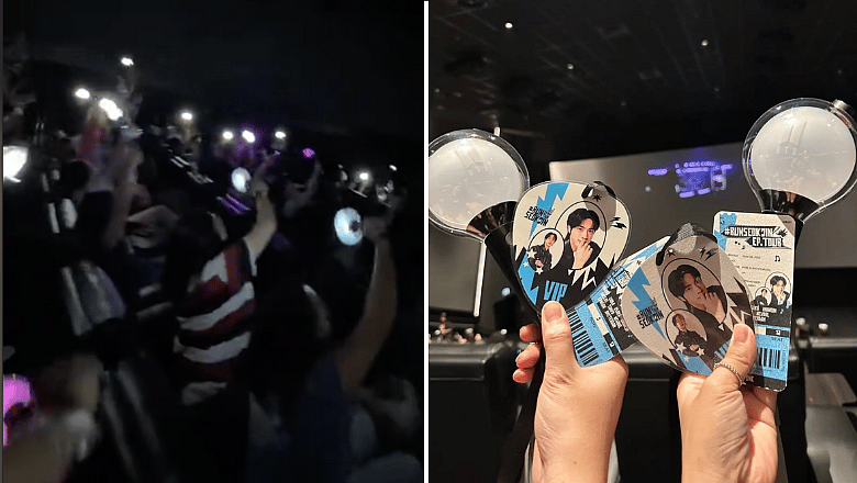 Bts Jin'in BAE'deki 'Konseri': Süper Hayranlar Sinemaseverler için Bedava Saatler Geçiriyor
