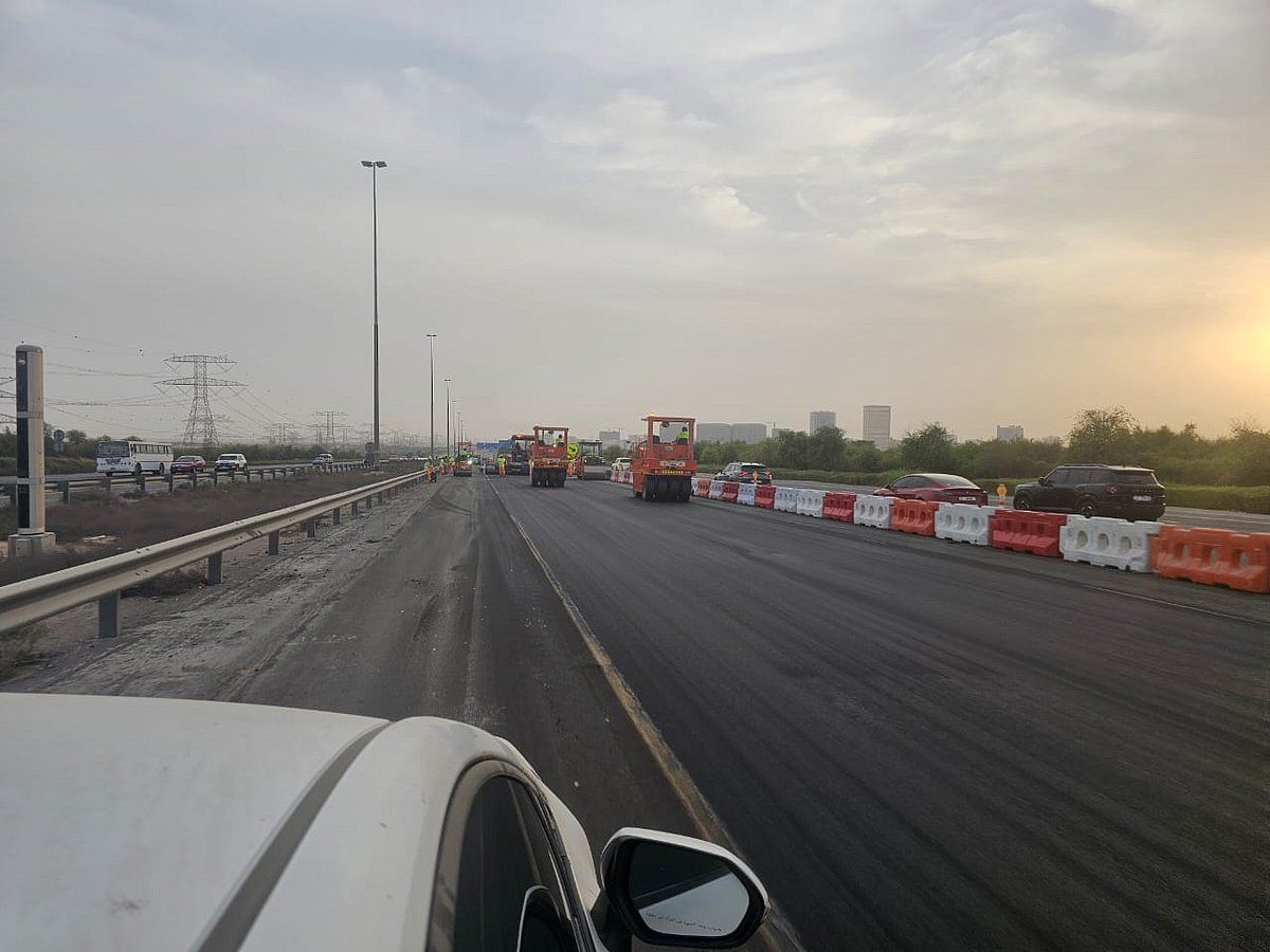 Dubai'nin Emirates Yolu, Son 2 Aydaki Büyük Yükseltmeden Sonra Tamamen Yeniden Açılacak