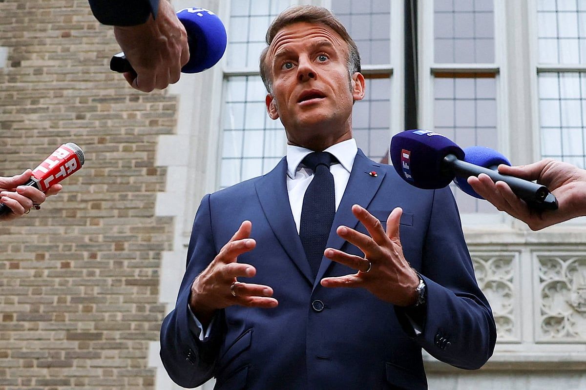 Fransa Cumhurbaşkanı Macron, Diplomasi Başarısız Olursa Rusya'ya Yaptırım Çağrısında Bulundu