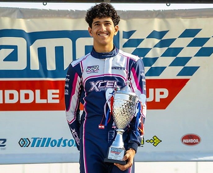 Özel: 15 Yaşındaki BAE Merkezli Motor Sporları Dahisi Mohammed Mneimneh Pistte Başarıyı Konuşuyor