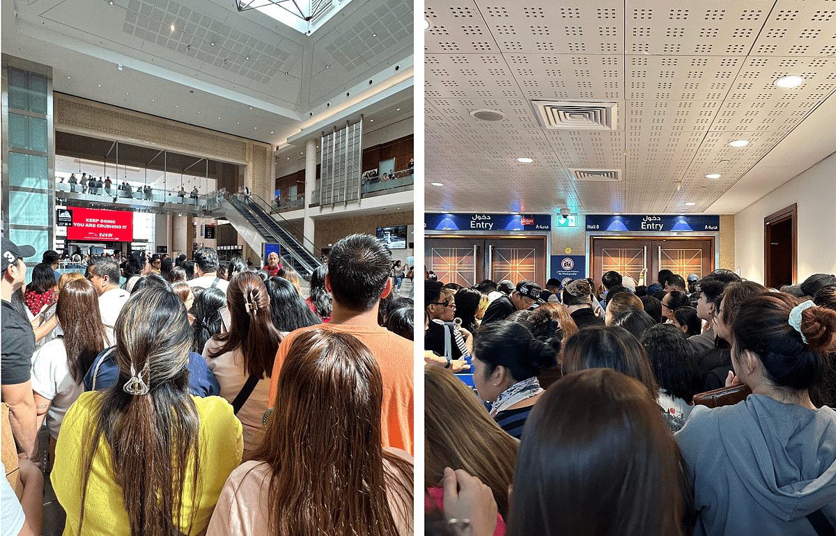 'Saatlerce Bekledim': Bazı Filipinli İşçiler Binlerce Kalabalık Dubai Olayından Sonra Hüsrana Uğradı