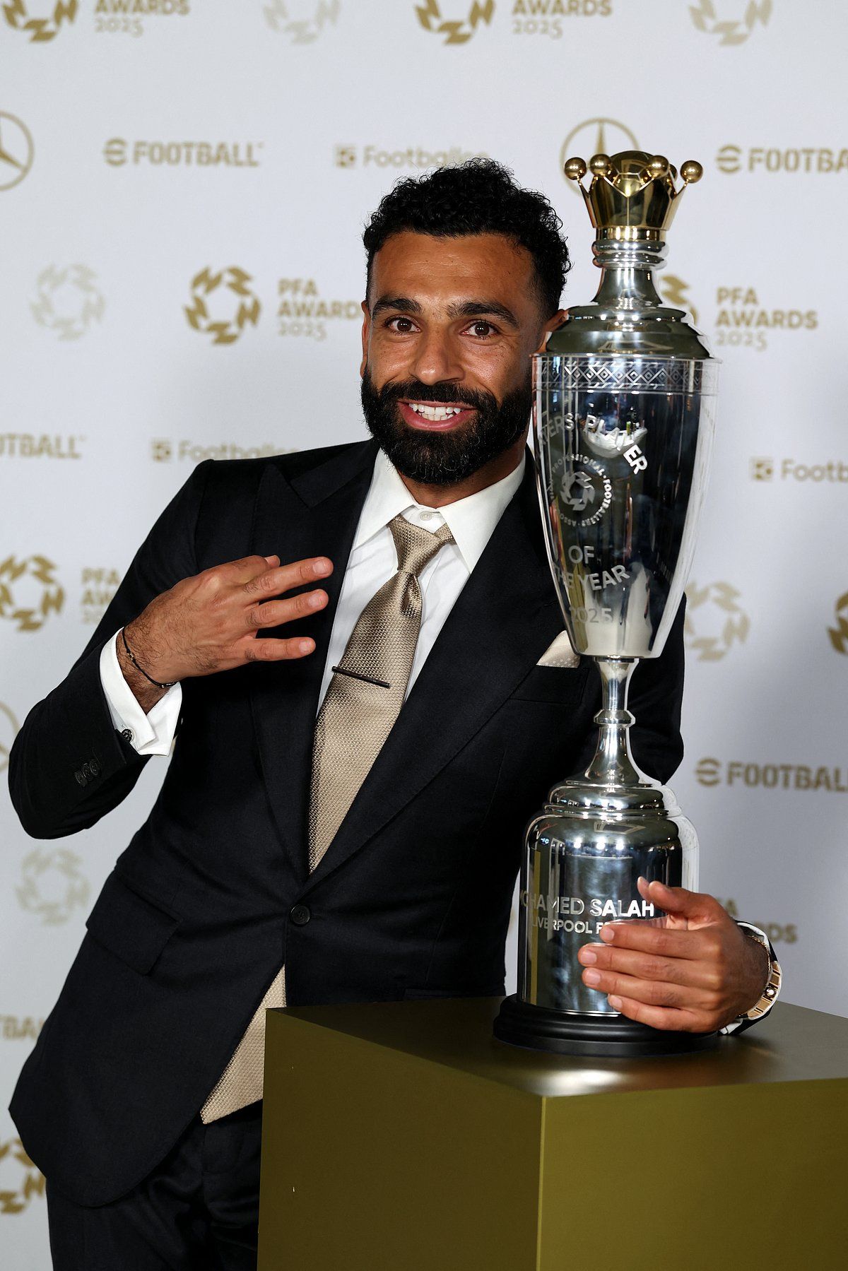 Salah, Eşi Görülmemiş Üçüncü Kez Yılın Pfa Oyuncusu Ödülünü Kazandı