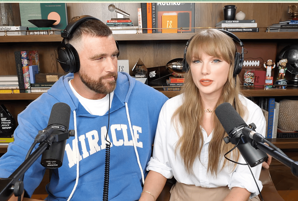 Taylor Swift, Erkek Arkadaşı Travis Kelce'nin Podcast'inde Yeni Albümün Çıkış Tarihini Açıkladı