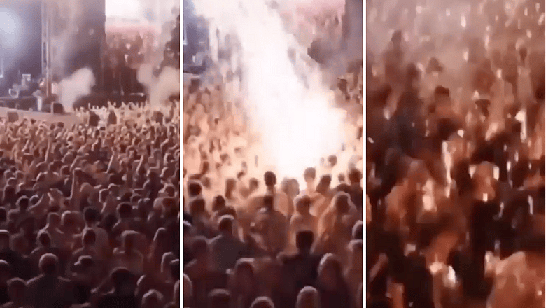 Video: Mısırlı Yıldız Muhammed Ramazan'ın Konserinde Havai Fişekler Patladıktan Sonra 1 Ölü, 6 Yaralı