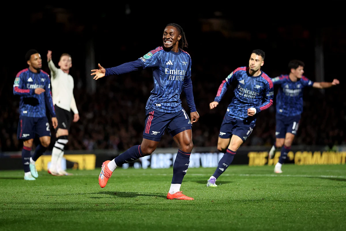 Arsenal, Lig Kupası'nda Son 16'da Man City'ye Katılırken Eze ilk Golünü Attı