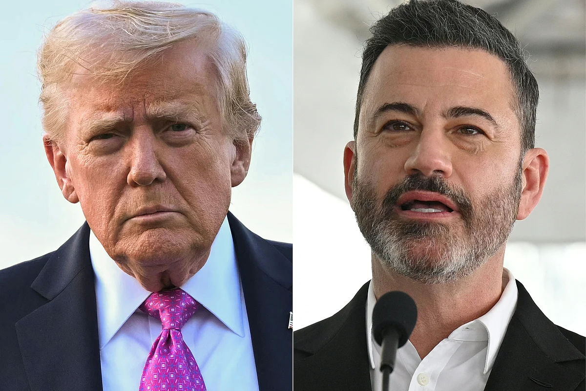 Askıya Alınan Tv Sunucusu Kimmel Yayına Dönerken Trump Dışarı Fırladı