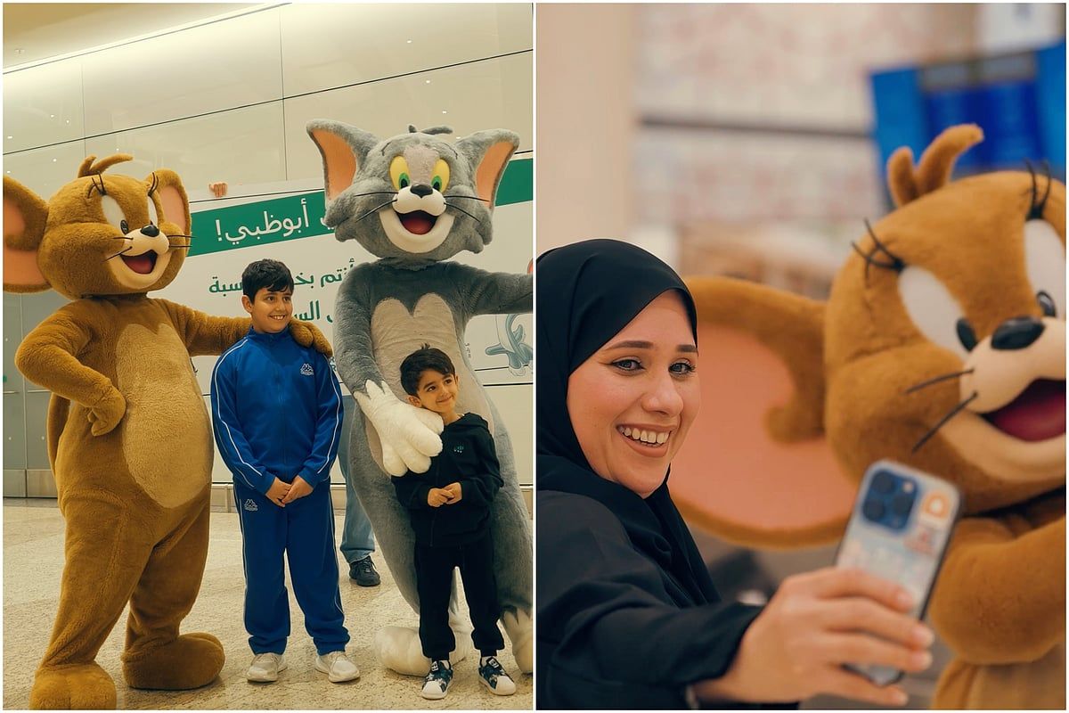 BAE, Özel Ulusal Gün Kutlamalarında Suudi Ziyaretçileri Abu Dabi Havaalanında Ağırlıyor