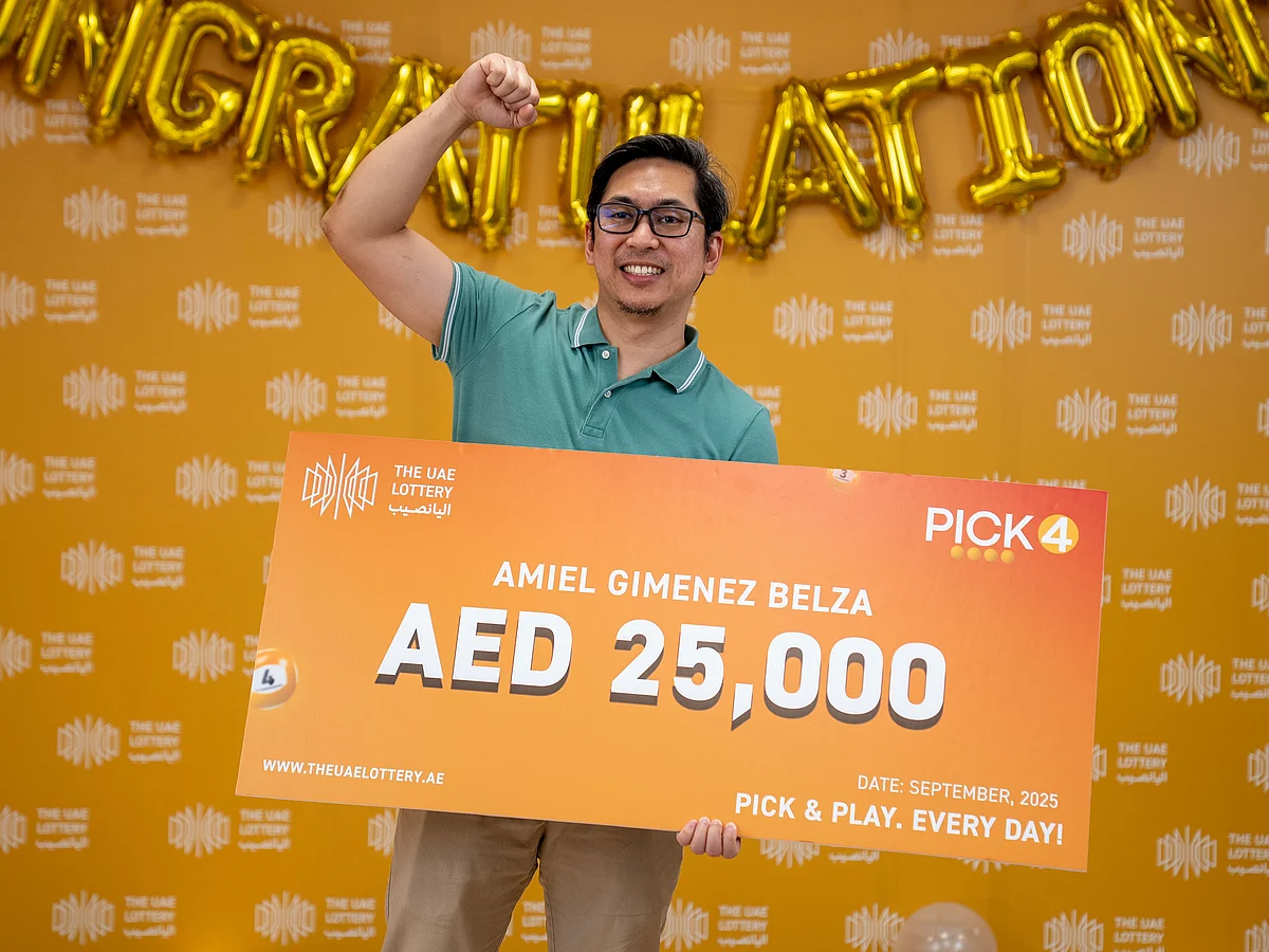 BAE Piyangosu: Şanslı Filipinli için Hesaptaki Dh2 Nasıl Dh25.000'e Dönüştü?